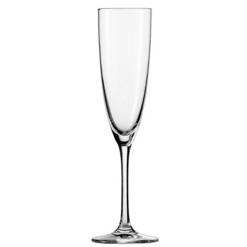 Image showing the Classico Set of 6 Champagne Flutes, 210ml, Clear product.