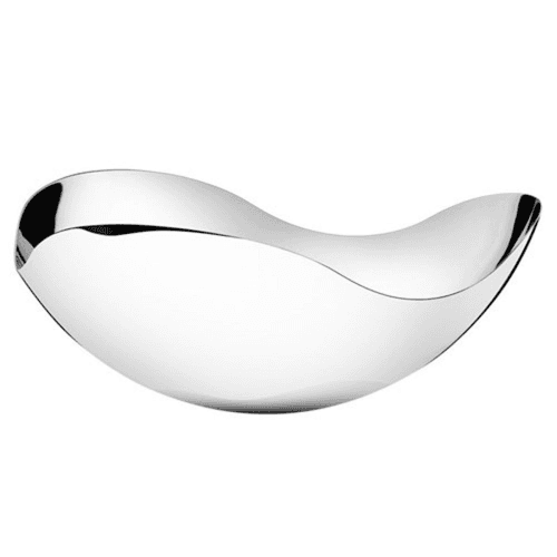 Image showing the Bloom Large bowl, H15 x Dia34cm, Stainless Steel product.