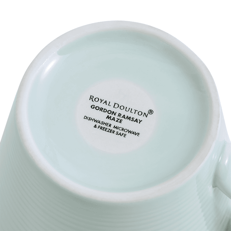 Gordon Ramsay Maze Set of 4 Mugs, 400ml, Blue