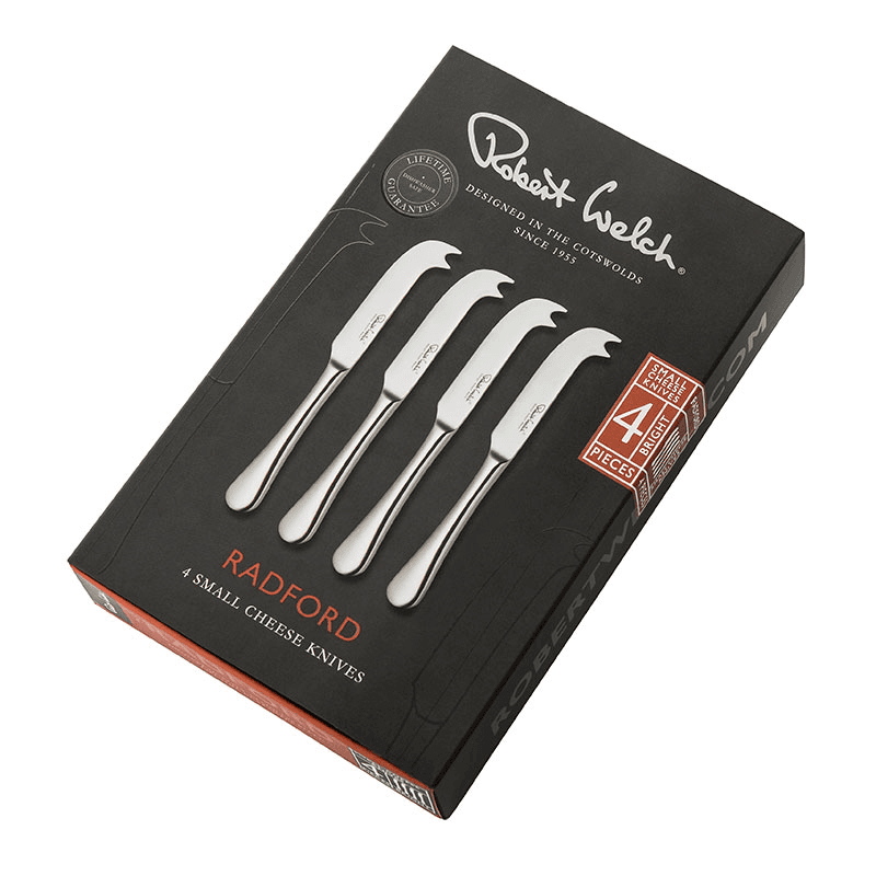 Radford Set of 4 Small Cheese Knife, Stainless Steel