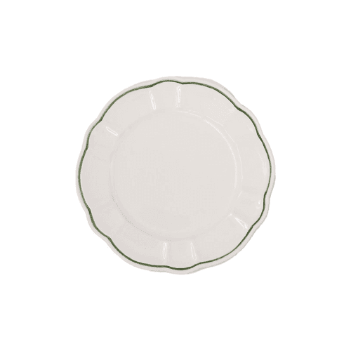 Image showing the Romilly Set of 4 Side Plates, D21cm, Green product.