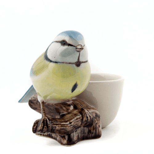 Image showing the Blue Tit Egg Cup, H9cm, Blue product.