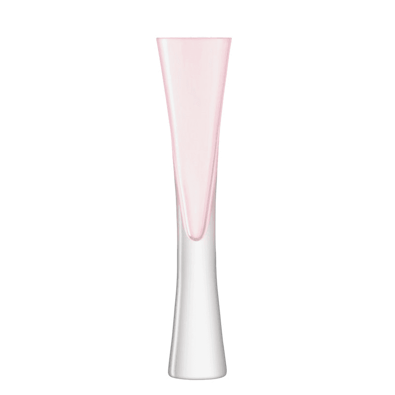 Moya Set of 2 Champagne Flutes, 170ml, Blush