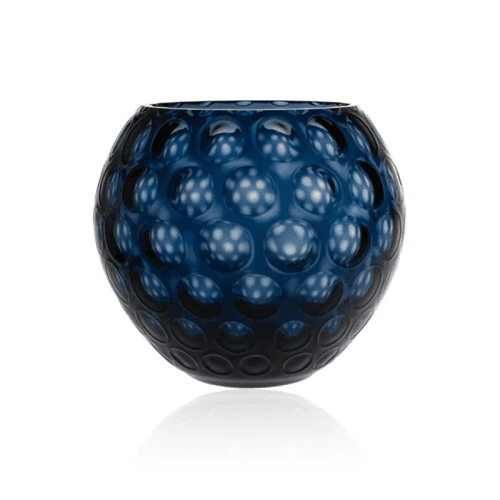 Image showing the Kugel Vase, H16cm, Royal Blue product.