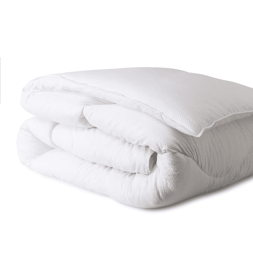 Image showing the Breathe Double 4.5 tog duvet, 200 x 200cm, White product.
