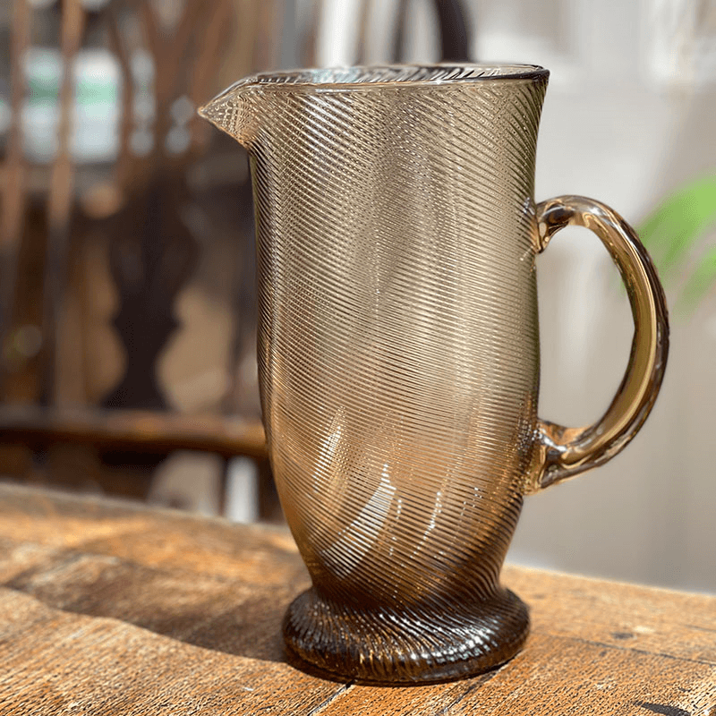 Spiral Pitcher, 1.1l, Chestnut Brown