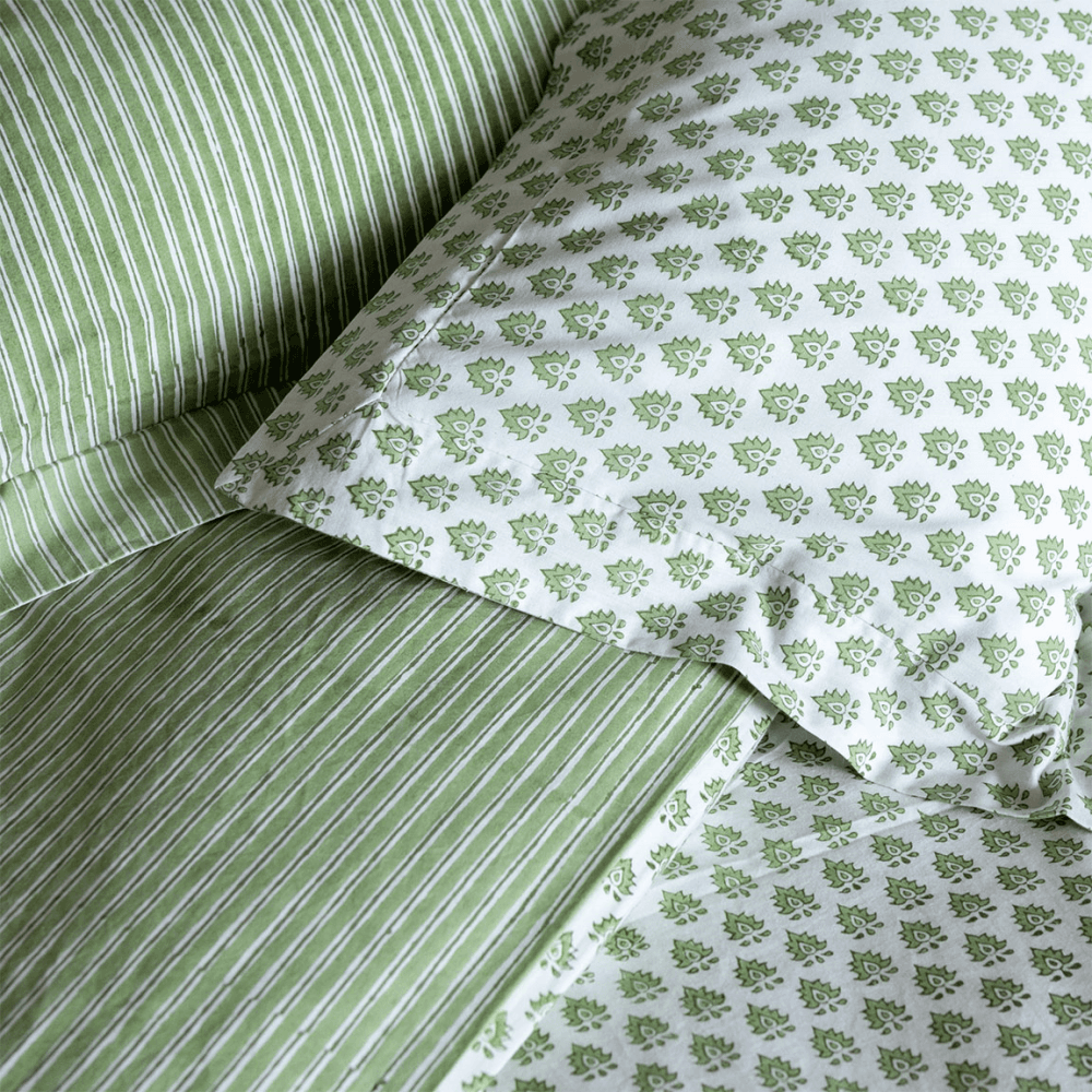 Pomily Baby Boudoir Pillow, Green