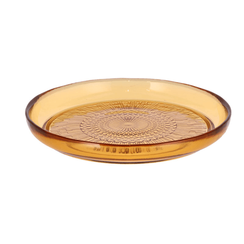 Image showing the Kusintha Plate, D18cm, Amber product.