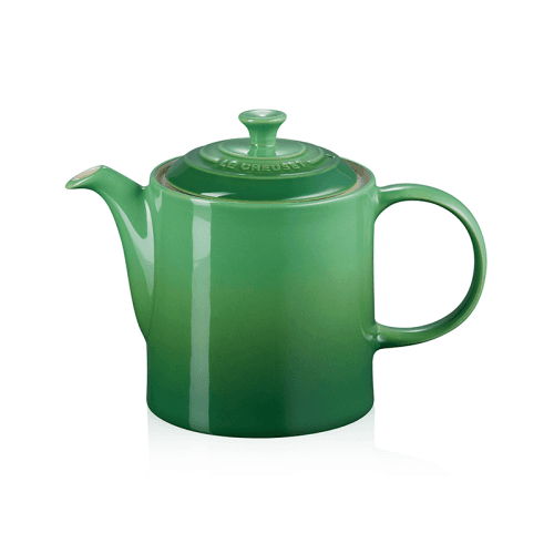 Image showing the Stoneware Grand Teapot, 1.3L, Bamboo Green product.