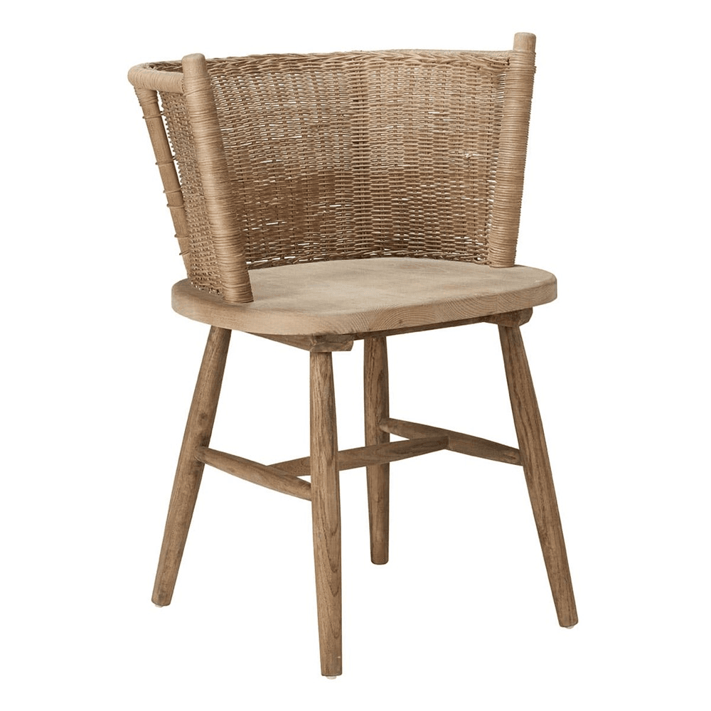 Taino Chair, H66 x W68 x D52cm, Natural
