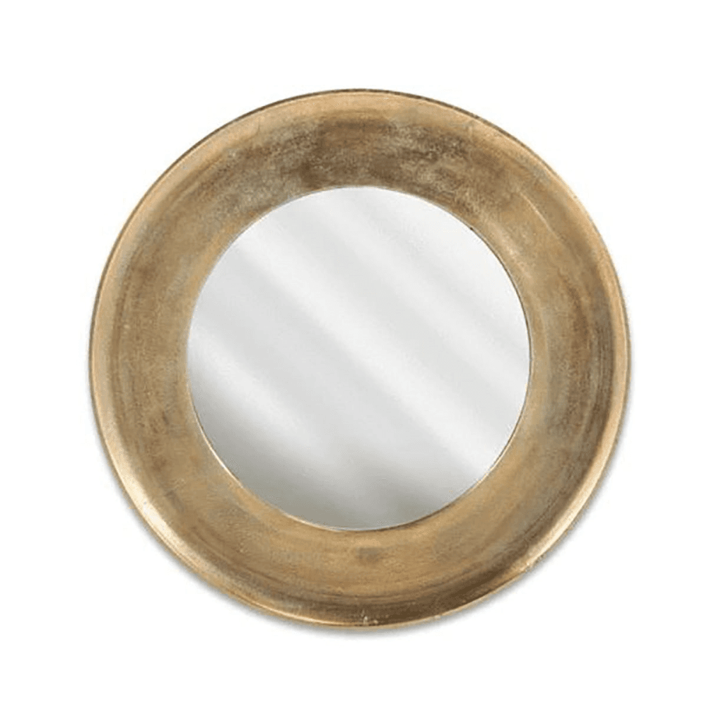 Yakira Large Mirror, H88 x W88 x D2cm, Metallic