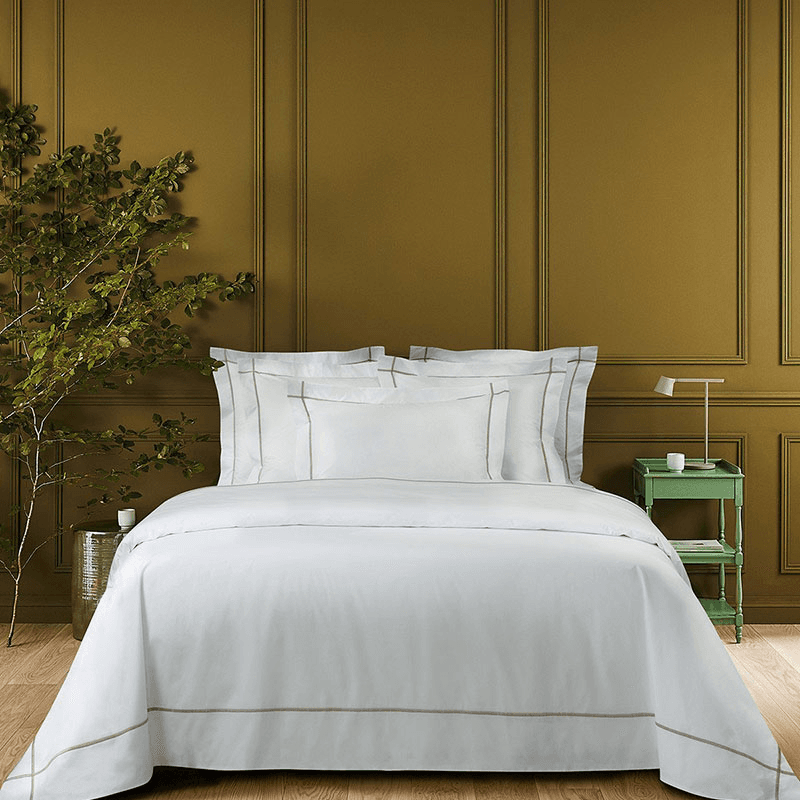 Athena - 500 Thread Count Cotton Percale King pillowcase, 50 x 90cm, Pierre