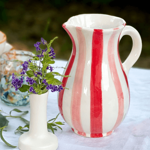 Image showing the Rosa Jug, 1.2L, Pink & Red product.