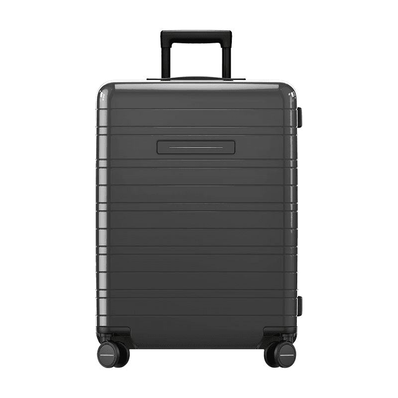 H6 Essential Suitcase, H64 x W24 x L48cm, Glossy Graphite