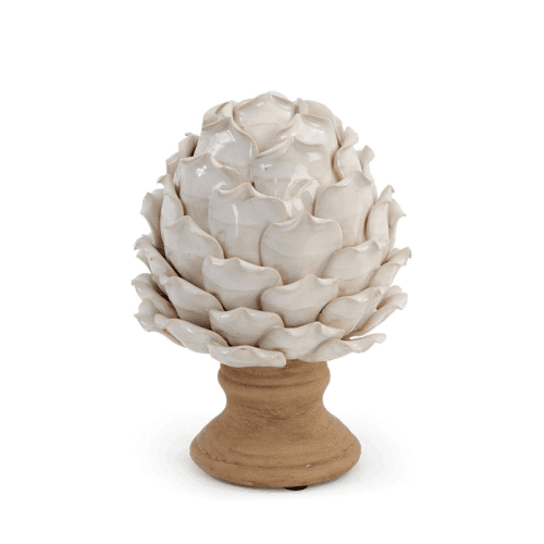 Image showing the Suthfield Decorative Large Artichoke, Off White product.
