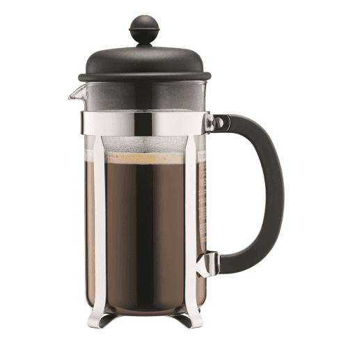 Image showing the Caffettiera 8 cup coffee maker, 1 litre, Black product.