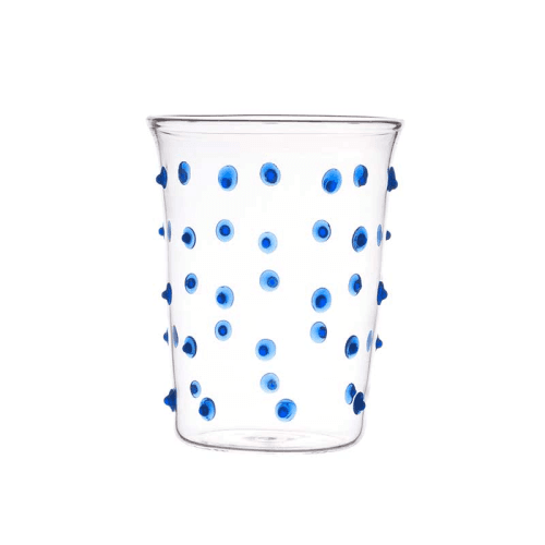 Image showing the Pom Water Glass, 300ml, Blue product.
