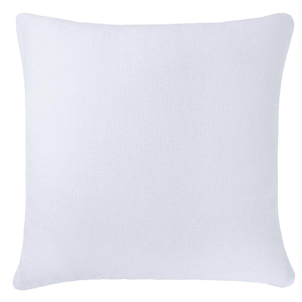 Milton Cushion Cover, Large Square, White