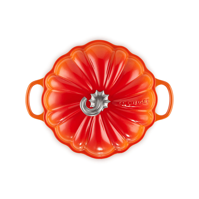 Signature Cast Iron Pumpkin Casserole, 24cm, Volcanic