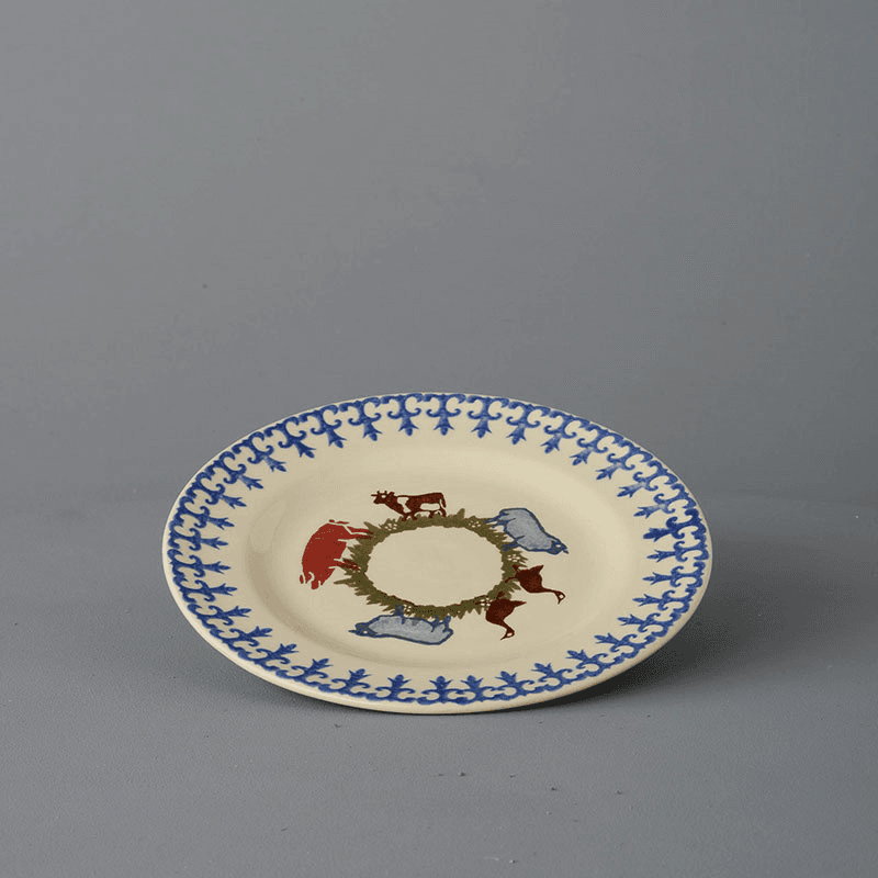 Farm Animals Plate, 23cm