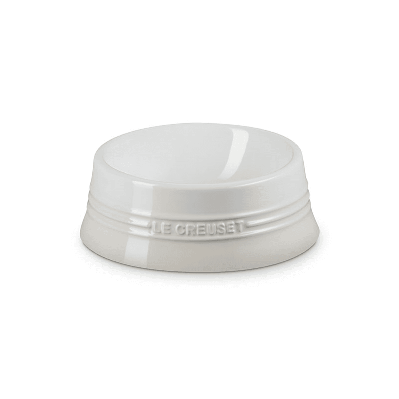 Stoneware Medium Pet Bowl, 18cm, Meringue