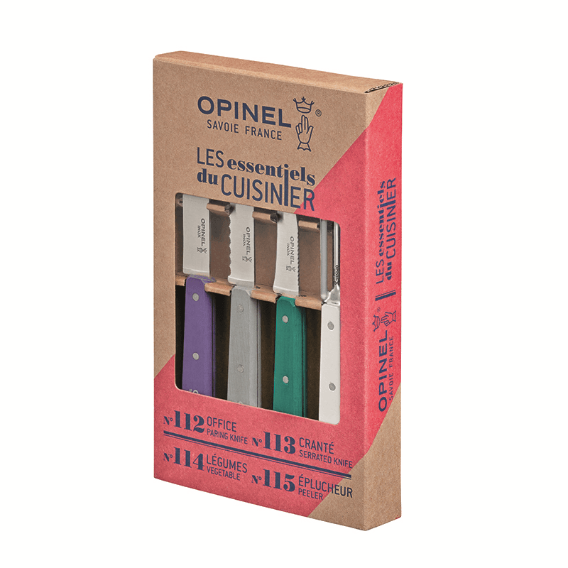 Art Deco Kitchen Knife Set, Multi