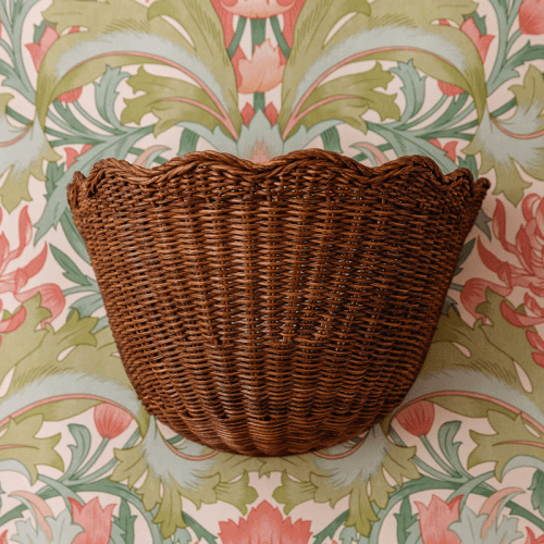 Image showing the Scalloped Wall Light, Teak product.