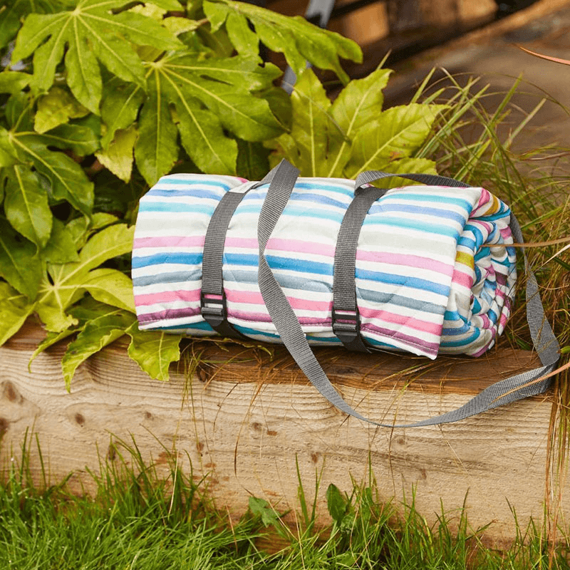 Newbury Picnic Rug, 125 x 125cm, Rainbow