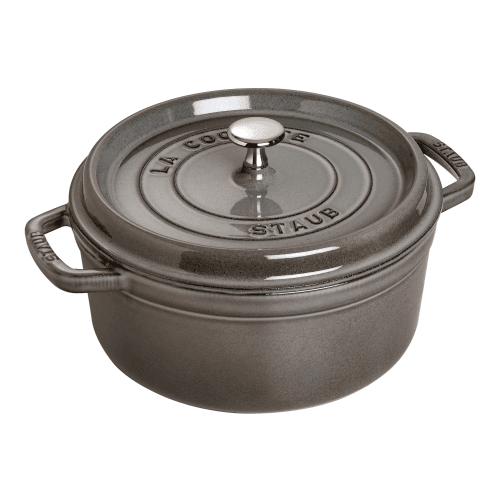 Image showing the Round cocotte, 24cm, Graphite Grey product.