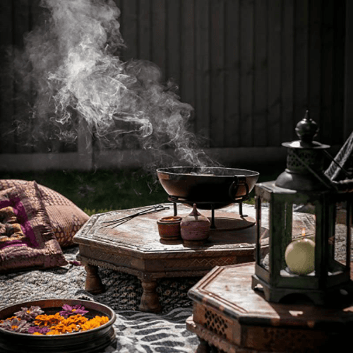 Image showing the Table Kadai Set, D31cm, Black product.