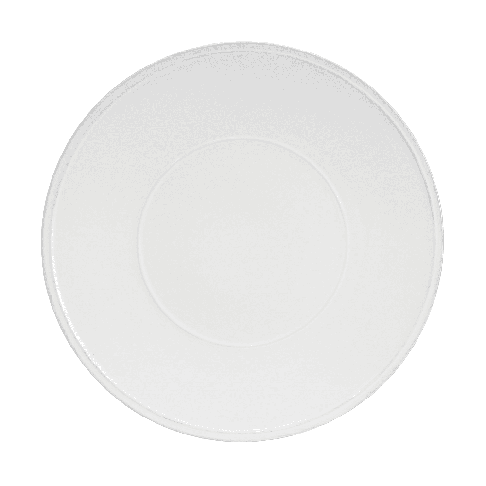 Friso Pair of charger plates, 34cm, white