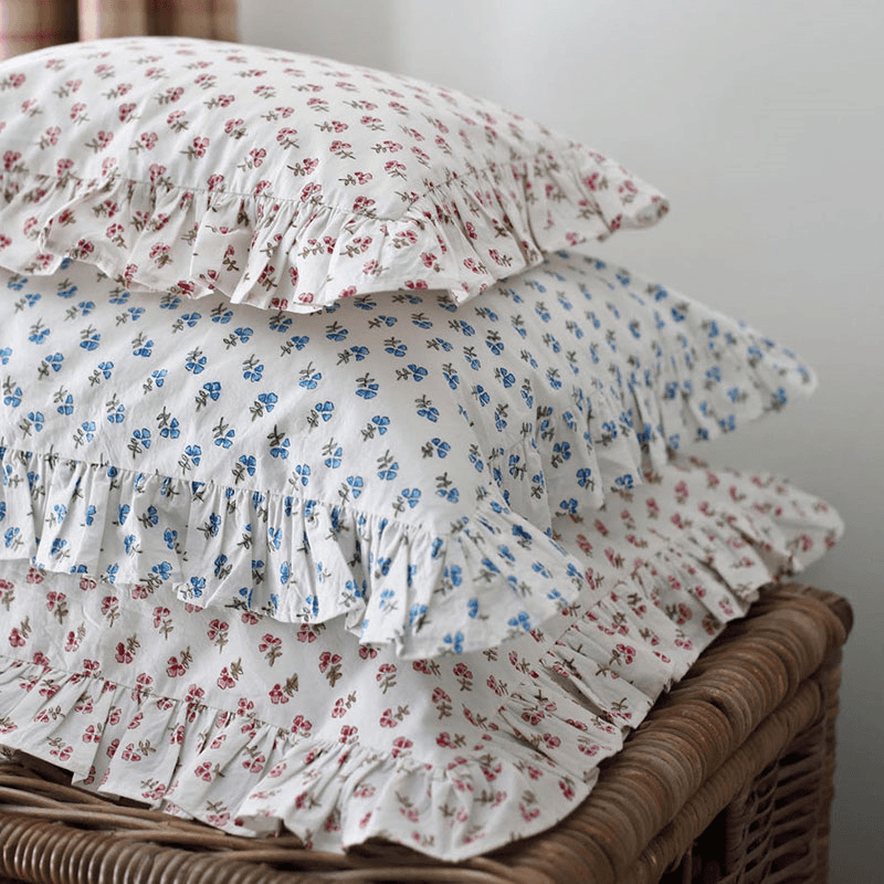 Ditsy Standard Pillowcase, Pink