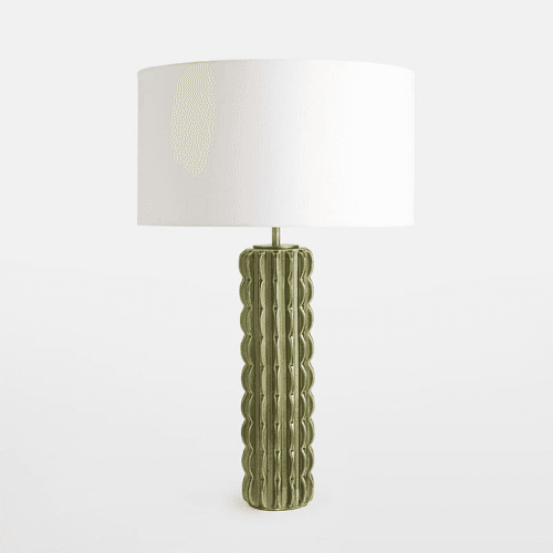 Image showing the Finn Table Lamp, H62cm, Green product.
