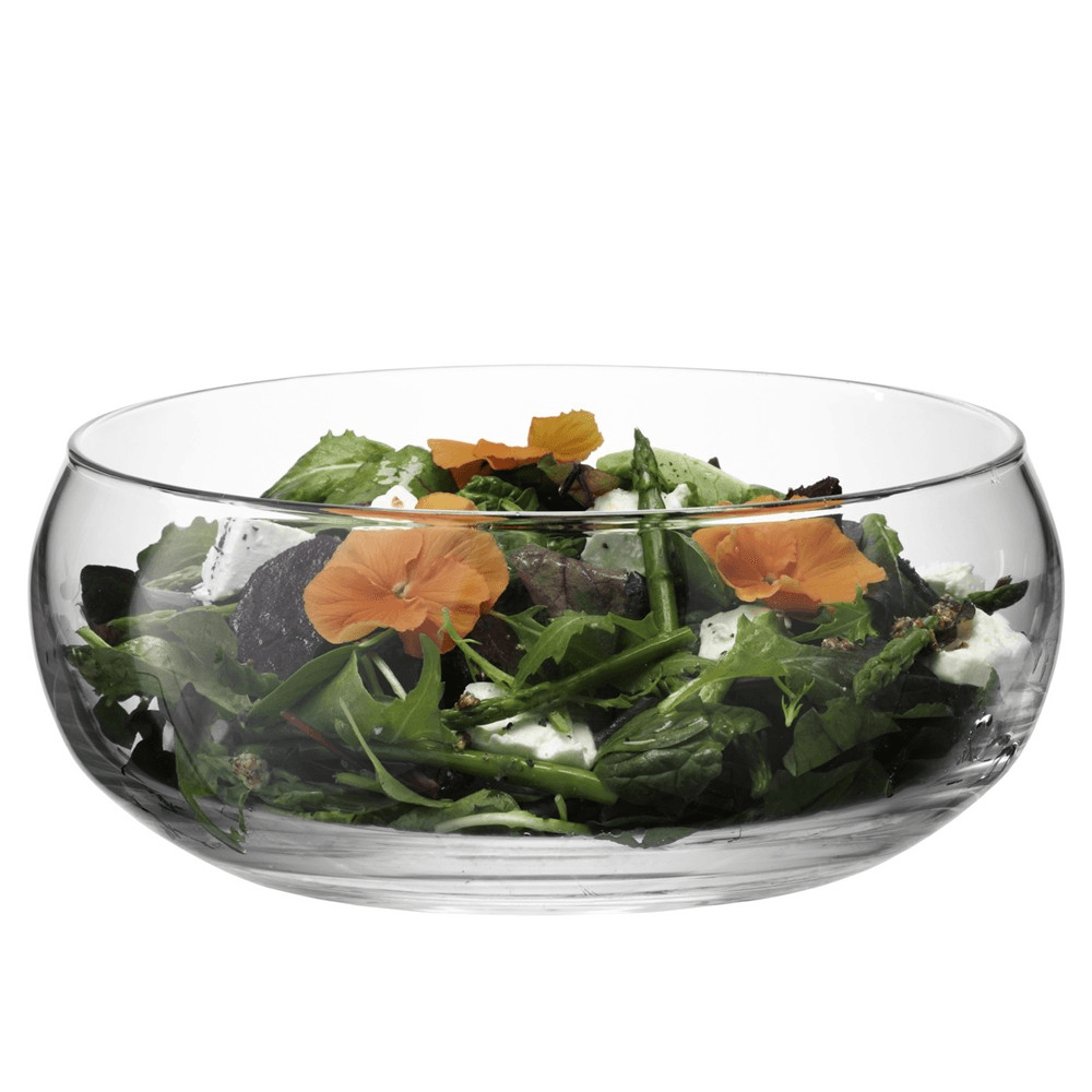Serve Low bowl, 27.5cm, clear