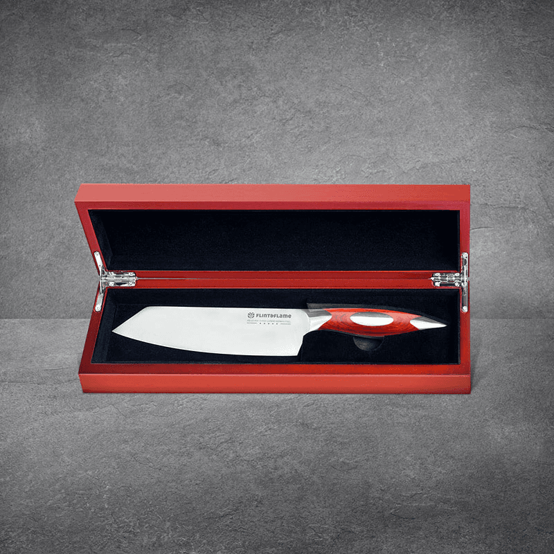 Japanese 6" Deba in Wooden Box