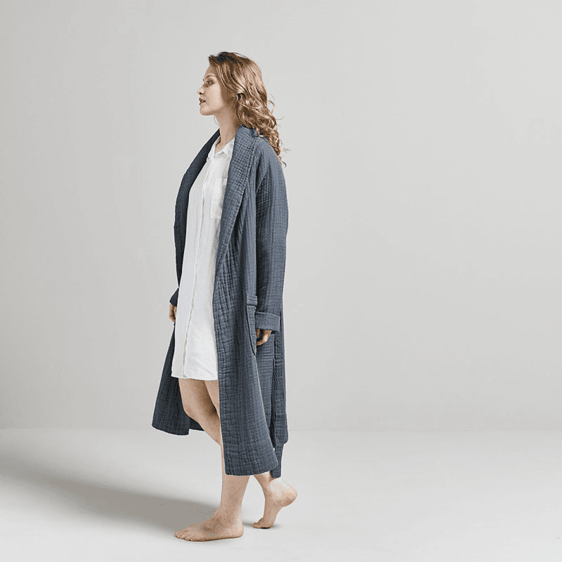 The Dream Cotton Robe, Medium, Ink