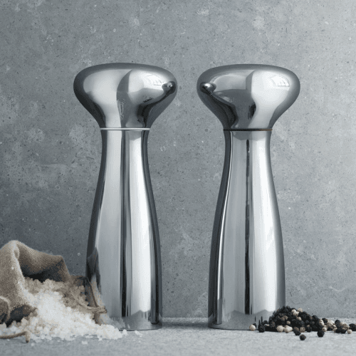 Image showing the Alfredo Salt and pepper set, Stainless Steel product.