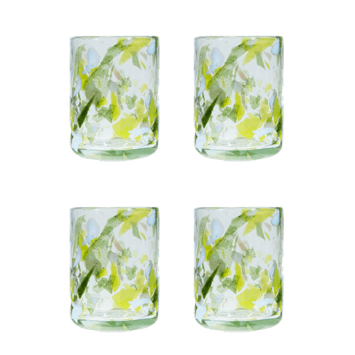 Image showing the Jardin Set of 4 Tumblers, 350ml, Green product.