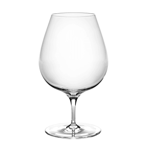 Image showing the Inku Set of 4 white wine glasses, H17 x D10cm, Clear product.