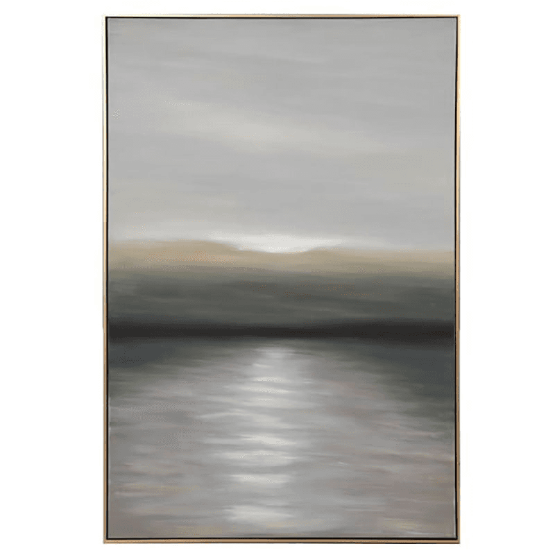 Dusk Dusk Framed Hand Painted Canvas, 152 x 102cm
