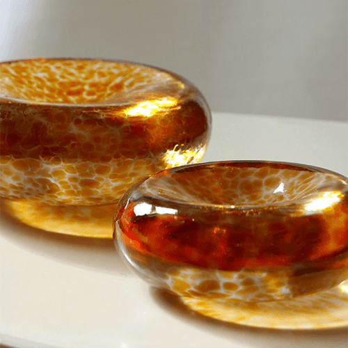 Image showing the Pebble Stack, H6cm, Mapel product.