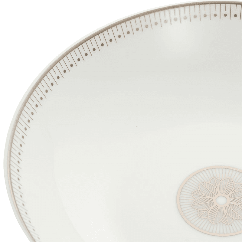 Malmaison Impériale Soup Bowl, D19cm, Platinum