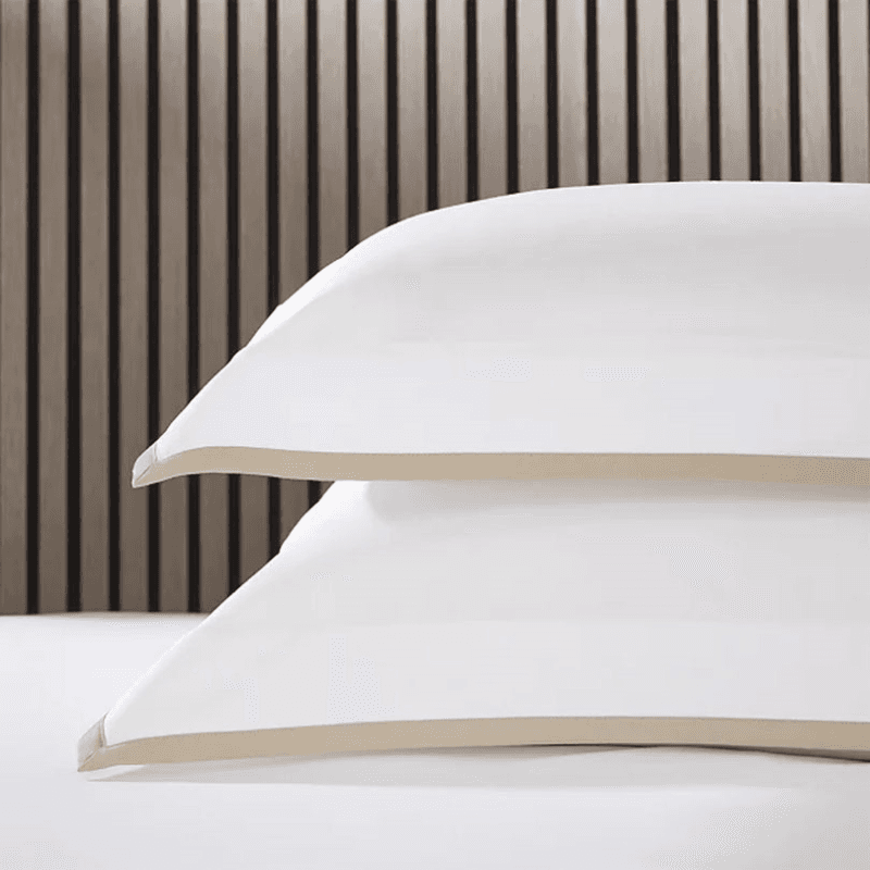 Somerton Oxford Pillowcase Standard, White/natural
