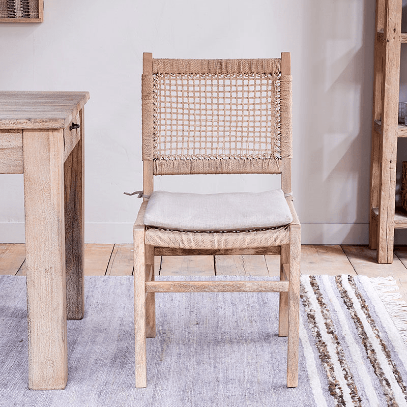 Aamani Dining Chair, Mango Wood