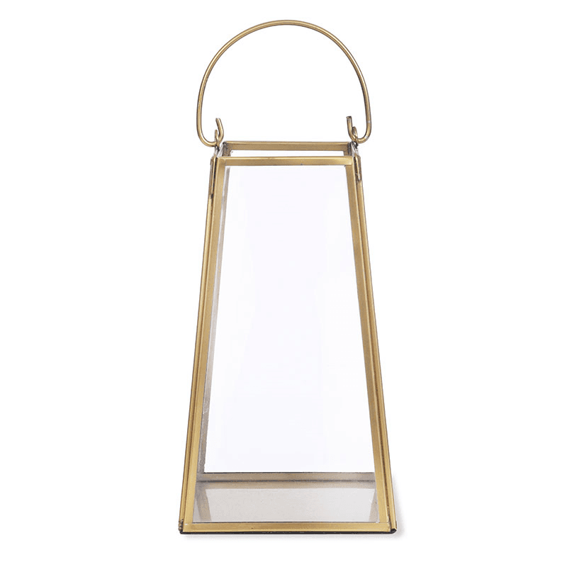 Ablington Lantern, H21.5cm, Brass Finish