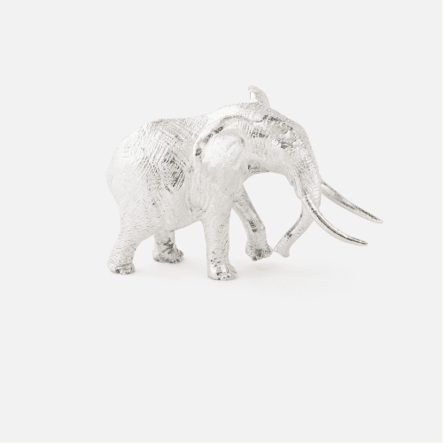 Image showing the The Highland Safari Collection Small figurine, L9 x W4 x H6cm, Elephant Bull product.
