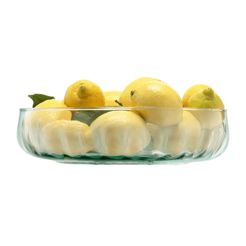 Image showing the Mia Low Bowl Recycled Part Optic 31cm, Clear product.