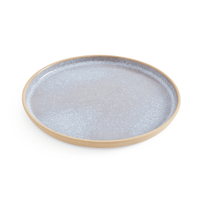 Minerals Set of 4 Dinner Plates, D26.5cm, Aqua