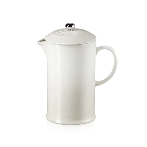 Image showing the Stoneware Cafetiere, 1 litre, Meringue product.