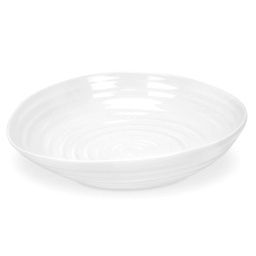 Image showing the Ceramics Set of 4 Pasta Bowls, D23.5cm, White product.